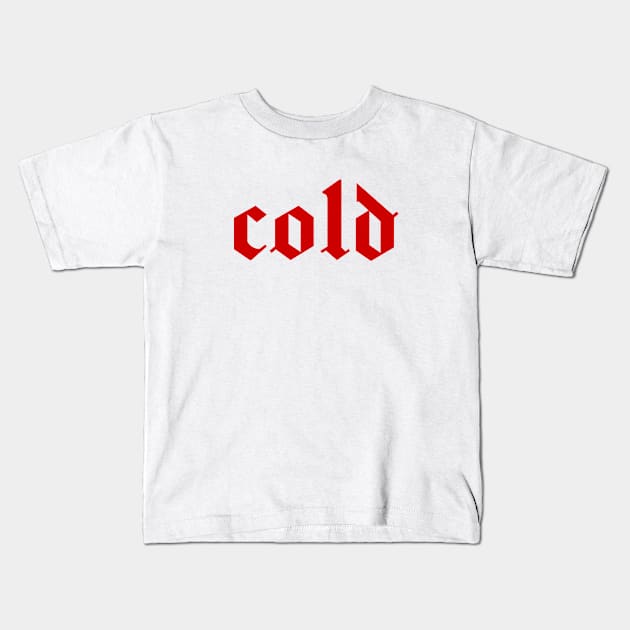 cold Kids T-Shirt by purplecrowshub